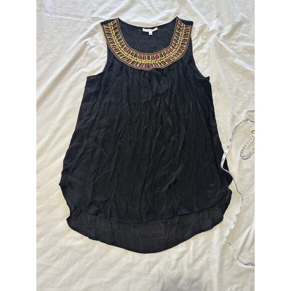 Spense Beaded Embroidered Sleeveless Blouse – Size L - Picture 1 of 5